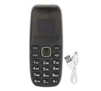 Téléphone Portable débloqué 2G pour Personnes âgées, Téléphone Mobile de Base débloqué de 0,66 Pouces pour Personnes âgées, Facile à Utiliser, Mini Téléphone à Gros Boutons,