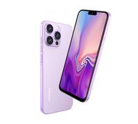 Téléphone Portable Debloqué 4G Smartphone Pas Cher 6.26"" HD+, Android 13 , 6Go+64Go/SD 128Go, 8MP+16MP, 5285mAh,Dual SIM-Violet