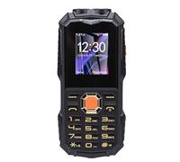 Téléphone Portable débloqué à Gros Boutons 4G LTE, clé SOS, Double SIM, 16800 MAh, Fonctions MP3 SMS, pour Personnes âgées, Gris (Rouge)