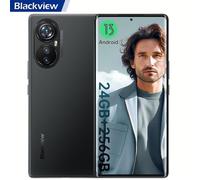 Téléphone Portable Débloqué Blackview A200 Pro 108MP 6.67"" FHD+ 2.4K écran incurvé 24Go+256Go 5050mAh 66W Android 13 Dual SIM -