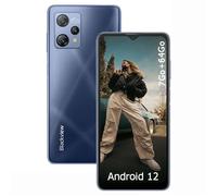 Téléphone Portable Débloqué Blackview A52 Pro 12Go+128Go 6.52" 5180mAh Android 13 Noir avec Écouteur Bluetooth Airbuds8(Noir)