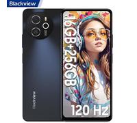 Téléphone Portable Débloqué Blackview Shark 8 16Go+256Go Android 13 6.78" 2.4K 64MP 5000mAh NFC 3 Emplacements pour cartes - Gris