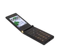 Téléphone Portable Débloqué Senior Flip - Grand Écran de 2,8 Pouces, Facile à Utiliser pour les Personnes Âgées, GSM avec Bouton SOS (Couleur de Ternissement)