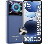 Téléphone portable déverrouillé Android 15 OUKITEL C60 PRO - 2025-24Go+256Go/SD 1To, Batterie 10 000mAh, Écran 6,88", Haut-parleur 110dB, Lampe de poche 120 lumens, Caméra 13MP, 4G Double SIM, GPS/NFC