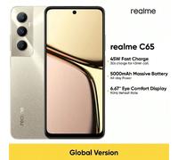 Téléphone portable déverrouillé C65 version mondiale, 6 Go + 128 Go / 8 Go + 256 Go, 4G LTE, smartphone Android 14, caméra AI 50 MP, batterie massive 5000 mAh, prise en charge NFC