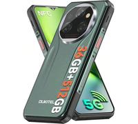 Téléphone portable d'extérieur OUKITEL WP39 Pro 5G - 36 Go RAM + 512 Go ROM 11 000 mAh, smartphone d'extérieur sans abonnement, écran 6,6 pouces FHD+, Android 14, caméra de chantier 64 Mpx, 32 Mpx, 8