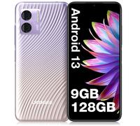 Telephone portable DOOGEE N50S Smartphone pas cher - 9Go Ram 128Go - 6.52 pouce HD+ 4200mAh - Android 13 déblocage du visage - Rose