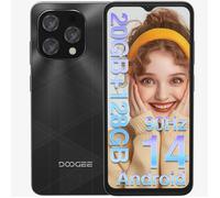 Téléphone Portable DOOGEE N55 Plus Android 14 6.56 pouces 5150mAh 8Go + 128Go Caméra 13+8MP Smartphone Double SIM 4G GPS+L1 - Noir