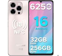 Téléphone Portable DOOGEE Note 58 PRO - Android 16 - 6,75"" HD+ 32(8+24) Go + 256 Go - 6250mAh - 4G Smartphone NFC 16MP/L1