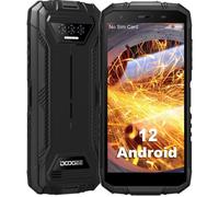 DOOGEE S89 Téléphone Incassable, 12000mAh Batterie/33W, LED Respiration, 8Go+128Go(SD 1To) Android 12, 48MP+20MP Vision Nocturne, Écran 6.3" FHD+, Smartphone Débloqué 4G Dual SIM, NFC/OTG/IP68-Noir