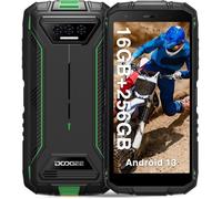 Telephone portable DOOGEE S41MAX 5.5 pouces 6300mAh Robuste Smartphone 16+256Go Android-NFC-déblocage du visage-13+8MP - Vert