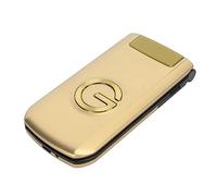 Téléphone Portable G9000 à Clapet débloqué GSM Double SIM pour Personnes âgées (Or)