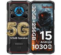 Telephone Portable Incassable 5G DOOGEE Blade 20 Play 32GB+256GB 6,6"" Smartphone Robuste 10300mAh Android 15 Dural SIM/NFC Rouge