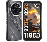 OUKITEL WP62 Smartphone 5G 48Go+512Go 11000mAh 6.6" Dual SIM/NFC Noir