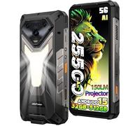 Téléphone Portable Incassable 5G Ulefone Armor 34 Pro 32Go+512Go 6.95"" 25500mAh 64MP Smartphone Robuste avec Projecteur Dual SIM/NFC