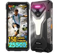Ulefone Armor 34 Pro 5G Téléphone Portable Incassable 32Go+512Go 25500mAh avec Projecteur Smartphone Robuste 6.95"" FHD+ 64MP OTG/NFC