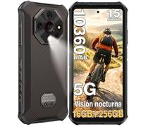 Telephone Portable Incassable 5G Ulefone Armor X16 Pro 16GO+256GO 6.56"" 10360mAh 64MP Smartphone Robuste Android 15 NFC/GPS/AI Noir