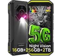 Téléphone Portable Incassable 5G Ulefone Armor X32 Pro 16+256Go 5,65"" 5500mAh Smartphone 64MP Vision Nocturne Dual SIM/3-Slots Vert