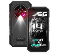 Téléphone Portable Incassable 5G Ulefone Armor X32 Pro 16+256Go 6500mAh 5,65"" 64MP Caméra Smartphone Robuste Dural SIM/NFC Noir