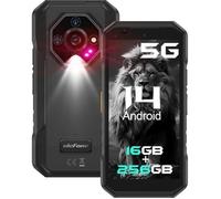 Téléphone Portable Incassable 5G Ulefone Armor X32 Pro 16+256Go 6500mAh 6.78"" 64MP Caméra Smartphone Robuste Dural SIM/NFC Orange