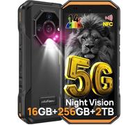 Telephone Portable Incassable 5G Ulefone Armor X32 Pro 16Go+256Go Écran 5,65"" 5500mAh Smartphone Android 14 NFC/GPS/64MP Orange