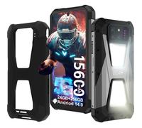 Téléphone Portable Incassable 8849 Tank 3s 5G Android 14 Projecteur 15600mAh