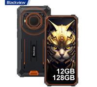 Smartphone Blackview Téléphone Portable Incassable BV6200 Pro Android 13 6,56 HD+ 13000mAh/18W 12Go+128Go 13MP Etanché,Face ID,Dual SIM - Vert