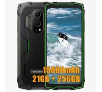 Téléphone Portable Incassable Blackview BV9300 - Vert - 12Go+256Go - 15080mAh - 50MP - Face ID - Dual SIM