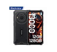 Téléphone Portable Incassable Blackview BV6200 Pro Android 13 6,56 HD+ 13000mAh/18W 12Go+128Go 13MP Étanché,Face ID,Dual SIM - Noir Orange G