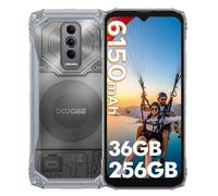 Telephone Portable Incassable DOOGEE Blade 10 Ultra Energy 36GB+256GB 6.56"" 6150mAh Smartphone Robuste 64MP Dual SIM/NFC Argent