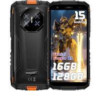 Telephone Portable Incassable DOOGEE Fire 3 Pro 16Go+128Go/2To 5,5"" Smartphone Incassable Android15 8350mAh Dual SIM 4G/NFC Orange