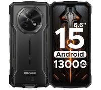 Téléphone Portable Incassable DOOGEE FIRE 5 12Go+64Go Android 15 6.6” 13MP Smartphone 13000mAh 4G Téléphone de Chantier-Gris