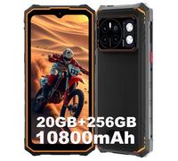 Téléphone Portable Incassable HOTWAV Cyber 13 Pro 20Go+256Go 10800mAh 6,6"" FHD+ 64MP, IP68 Étanche/NFC/OTG/GPS Double SIM 4G,