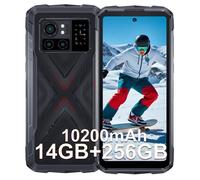 Téléphone Portable Incassable HOTWAV Cyber X 6,78''FHD+ 14Go+256Go Helio G99, 10200mAh/33W Android 13 Smartphone Robuste 4G NFC