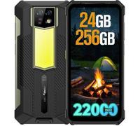 Ulefone Armor 24 Smartphone Robuste Android 14 24Go+256Go 6.78" FDH+ 22000mAh Noir Noir
