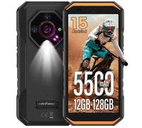 Telephone Portable Incassable Ulefone Armor X32 12Go+128Go 5.65'' FHD+ 5500mAh Smartphone 48MP Vision Nocturne Dual SIM/NFC Orange