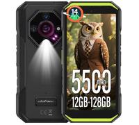 Telephone Portable Incassable Ulefone Armor X32 16Go+128Go 5.65'' Corning Glas Smartphone Robuste Android 14 Dural SIM/NFC Vert