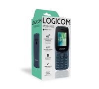 Logicom Téléphone portable Posh 405 – 4G, 128 Mo, écran 1,77" Double SIM, USB-C, Bleu