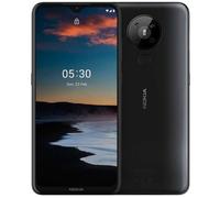 Téléphone portable NOKIA 5.3 avec finition noire, écran 6,55 ""HD +, 4G, Dual SIM, Android 10, processeur Snapdragon 665 octacore 2,2