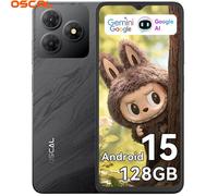 Téléphone Portable Oscal FLAT 2 6,56 pouces 12(4+8)Go RAM 128Go/SD 2To 13MP 5000mAh Android 14 Dual SIM - Noir
