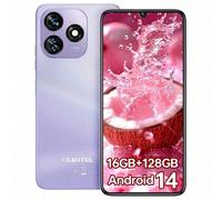Téléphone portable OUKITEL C51 débloqué sans carte SIM, écran HD+ de 6,8 pouces, 16 (4 + 12) Go + 128 Go / 1 To, Android 14, double carte SIM, 4G, appareils photo 13 Mpx + 5 Mpx, 5150 mAh, reconnaissa
