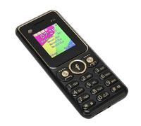 Téléphone Portable pour Personnes âgées, 1,8 Pouces, Téléphone Portable déverrouillé Multifonctionnel, Son Fort 2G pour Cadeaux (Prise UE)