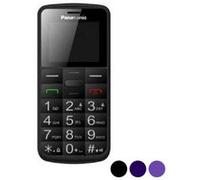 Smartphone Panasonic Téléphone portable pour personnes âgées KX-TU110EX 1,77 TFT Bluetooth LED Corp. Noir