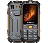Téléphone portable renforcé Batterie 3500mAh Étanche IP68 Bouton SOS Hammer Noir / Orange Noir / Orange