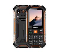 Téléphone portable robuste myPhone Hammer Boost LTE basic / senior de couleur Orange avec écran VGA 2,4"", 240 x 320 pixels, 64 Mo de