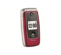 Primo by DORO 418 Téléphone portable pour séniors rouge