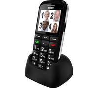 Téléphone Portable SAIET MAGNUM DUE 2,2" Touches GRANDES SOS Base De Charge NOIR