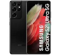 Téléphone portable SAMSUNG GALAXY S21 Ultra de couleur noire, écran 6,8 ""120 Hz Dynamic AMOLED 2x Edge QHD + 3200x1440px, 5G,