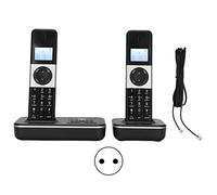 Téléphone Portable sans Fil numérique avec 16 langages d'interface de 1,6 Pouce de Transfert d'écran pour Un Bureau de Travail à Usage Domestique