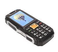 Téléphone Portable Senior 2G avec écran HD Incassable de 2,8 Pouces, Gros Bouton 3D, 9 Numéros, éclairage d'urgence, Informations Téléphoniques (Black)
